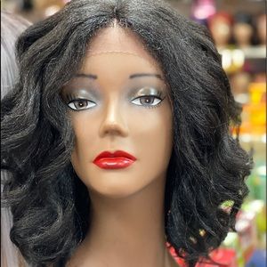 Yakky natural lace front wig